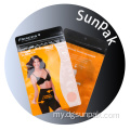 Self Sealing ရှပ်အင်္ကျီအဝတ်အထည်များရှင်းလင်းသော Zip Lock အိတ်များ